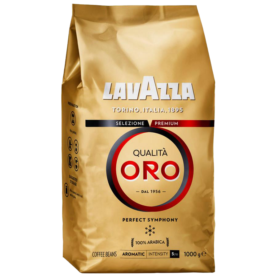 Кофе в зернах Lavazza Qualita Oro, 1кг