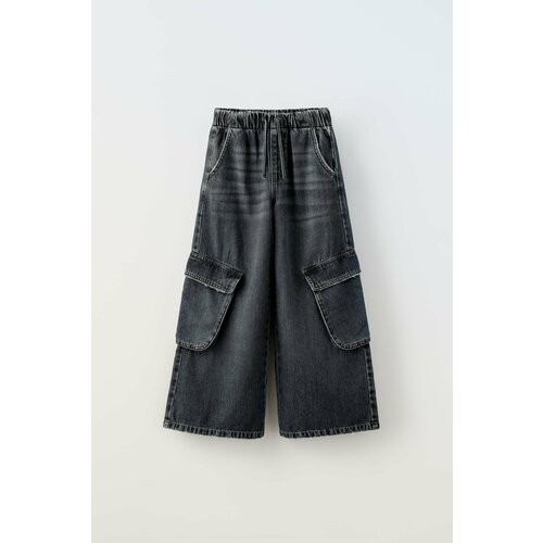 Джинсы Zara, размер 11-12 лет (152 cm), черный