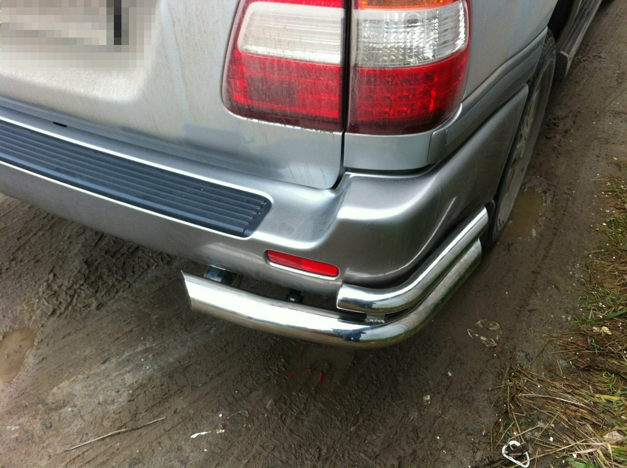 Защита бампера зад. (углы) TY0307 DPA FJ100 TOYOTA LAND CRUISER FJ-100 1998-2007 г. CASHIDE — фото 10