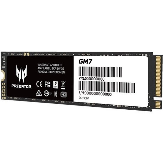 Накопитель SSD Acer Predator 2TB GM7 PCIe 4.0 x4 (BL.9BWWR.119)