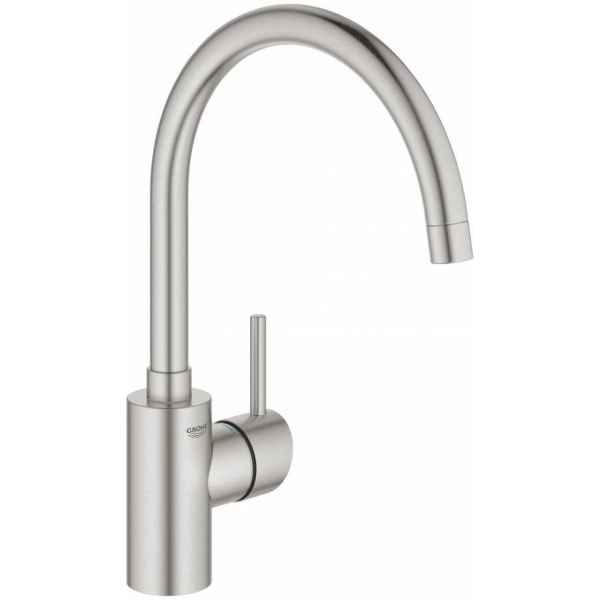 Смеситель для кухни с высоким изливом Grohe Concetto New 32661DC3 суперсталь