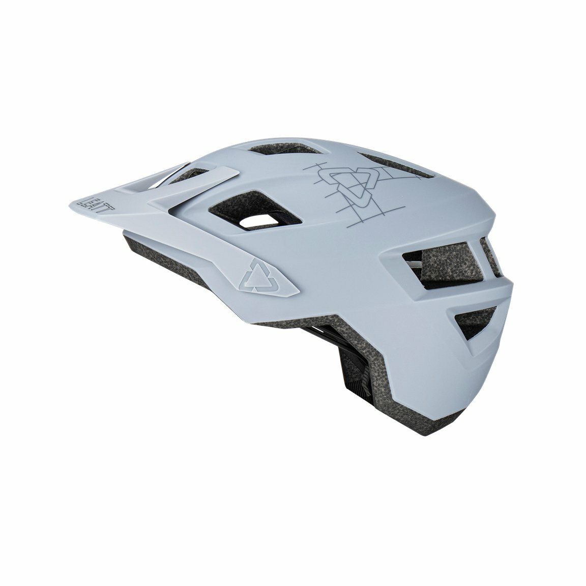 Велошлем Leatt MTB All Mountain 1.0 Helmet (Titanium, M, 2025 (1023015901)) — фото 1