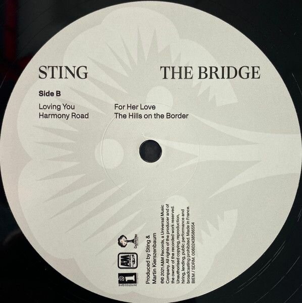 STING STING - The Bridge (limited, Deluxe, 2 Lp, 180 Gr) Мистерия звука - фото №14