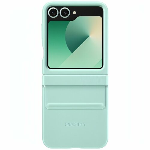 Чехол Samsung Kindsuit Case Z Flip6 EF-VF741PMEGRU мятный зеленый, мятный