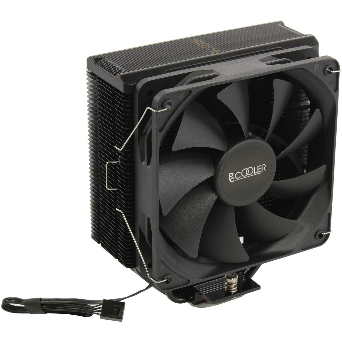PCCooler Paladin EX400 (4пин, 1700/1200/115x/AM4, 28.6дБ, 800-1800 об/мин, Al+тепл. трубки)