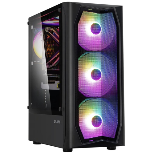 Мощный игровой компьютер (системный блок) Core i5 13400F 10 ядер/RTX3060Ti / 32GB /SSD 512Gb + 1Тб/750W/WIN 10 PRO черный