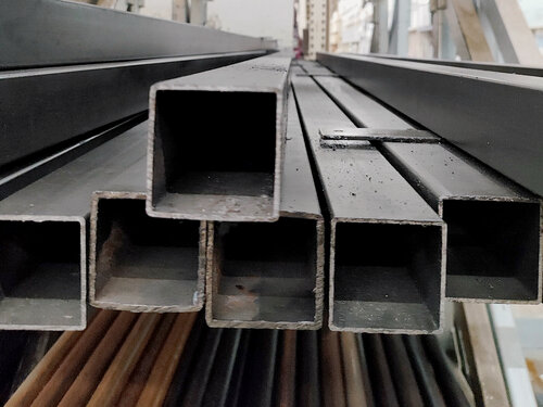 Изображение товара Труба профильная стальная 100*100 3мм. Квадратная. Длинна 6 м.