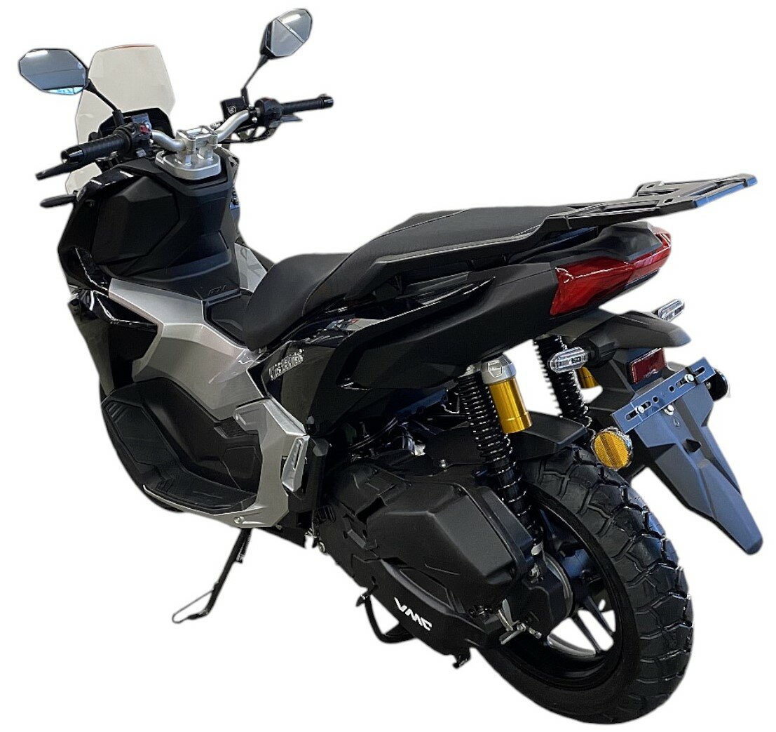 Скутер VMC VENTO JET RS СЕРИЯ S1800 (180 куб. см, инжектор) черный матовый/схож с Honda X-ADV — фото 1