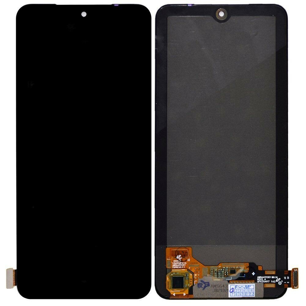 Дисплей для Xiaomi REDMI NOTE 10 / Xiaomi REDMI NOTE 10S / Poco M5s (M2101K7AG/M2101K7BNY/M2102K7AG/2207117BPG) Черный (экран + тачскрин, стекло)