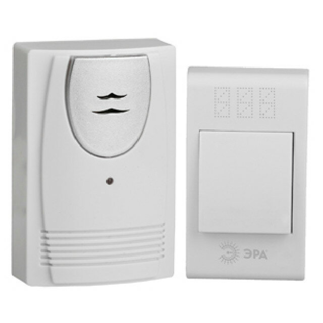 Звонок C61 беспроводной до 100м 36 мелодий ЭРА