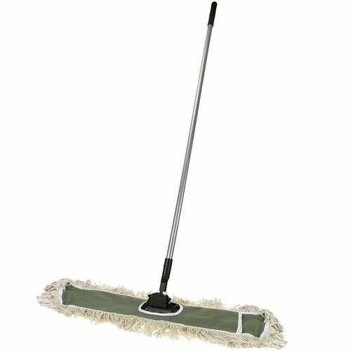 Швабра Neco паркетная, насадка 95х16,5 см, съемная рукоятка металлическая, окрашенная 124 см D 2,5 см (10-8021-71)