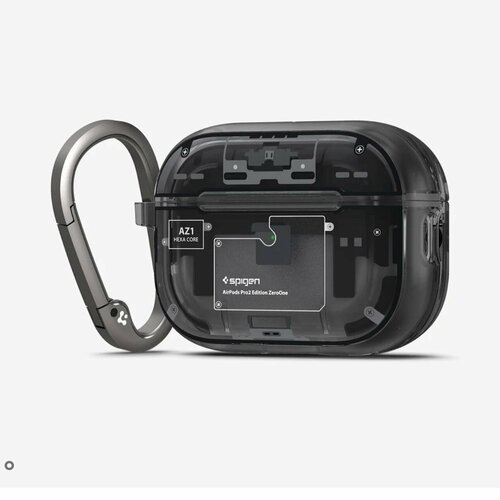 Чехол для AirPods Pro Spigen Ultra Hybrid Zero черный полупрозрачный
