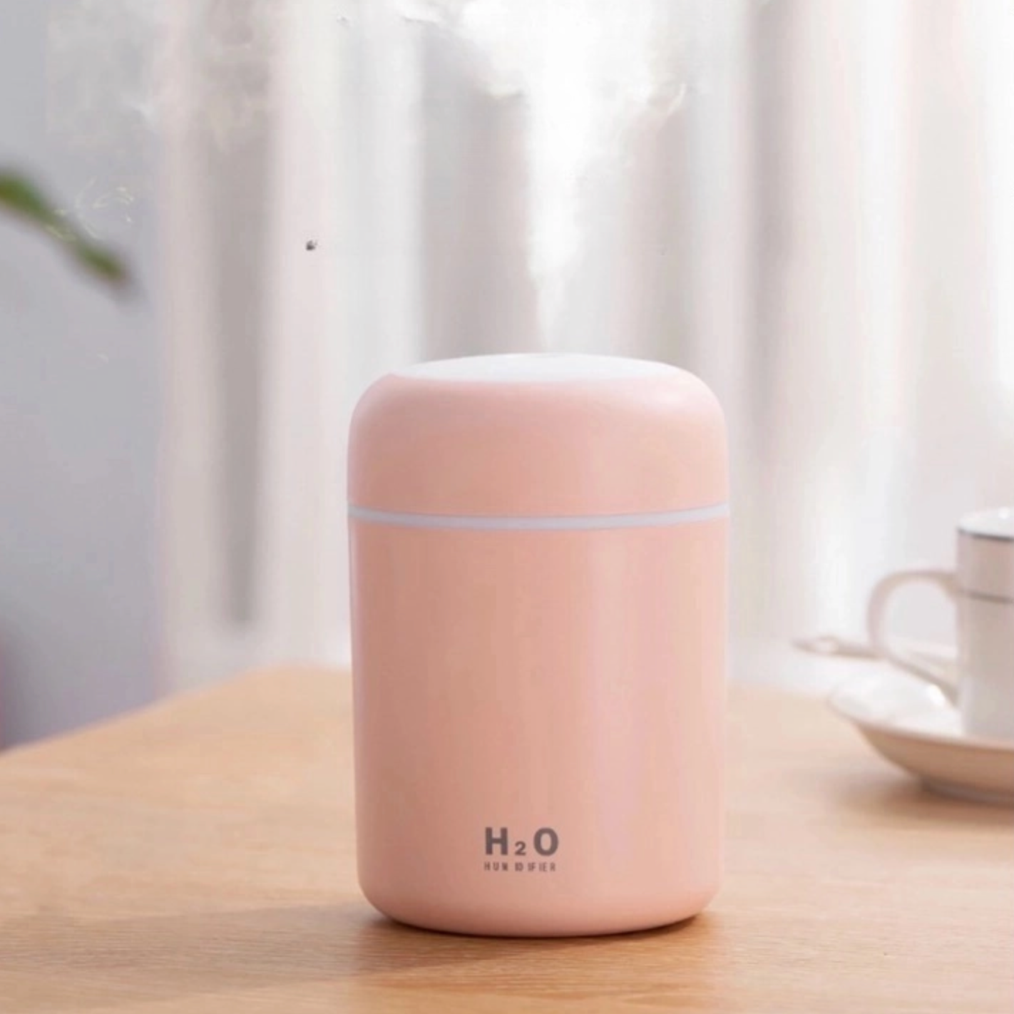 Аромадиффузор-ночник Humidifier H2O, розовый