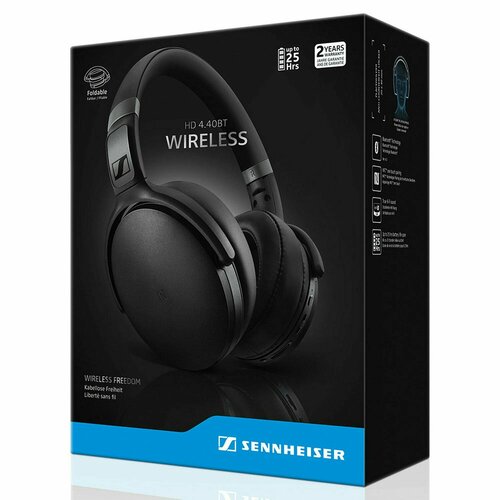 Наушники беспроводные Sennheiser HD 440 Gamer edition чёрные Игровая гарнитура 7261₽