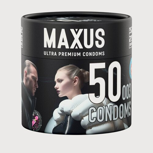 Изображение товара Презервативы MAXUS SO MUCH SEX 003 50, экстремально тонкие, 50 шт