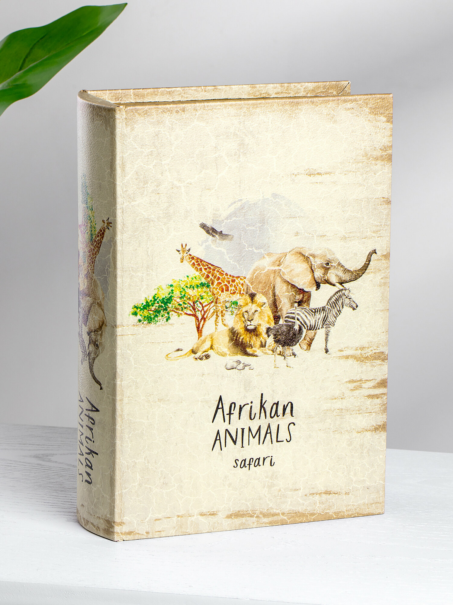 39-115/1 Шкатулка в виде книги 19 х 7 х 27см, МДФ, ПВХ, Glasar