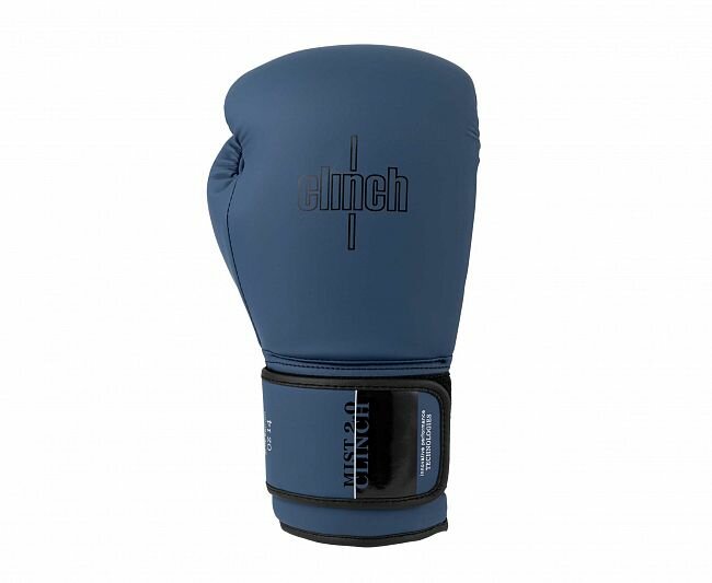 C183 Перчатки боксерские Clinch Mist 2.0 синие - Clinch - Синий - 10 oz