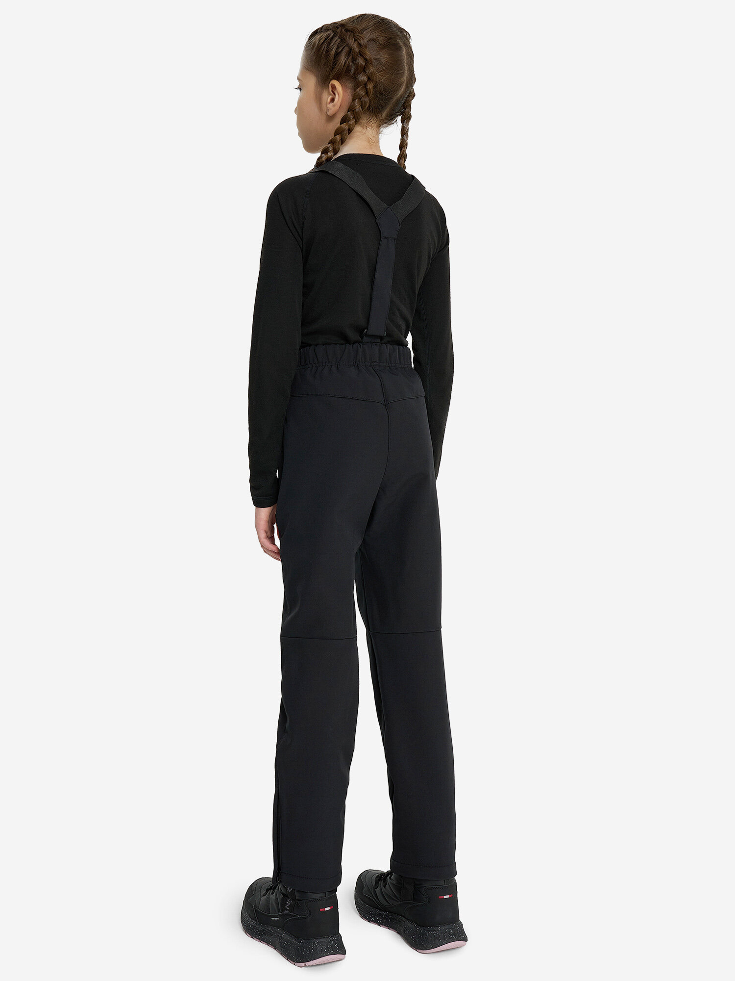 Брюки OUTVENTURE, размер 134-140, черный — фото 1