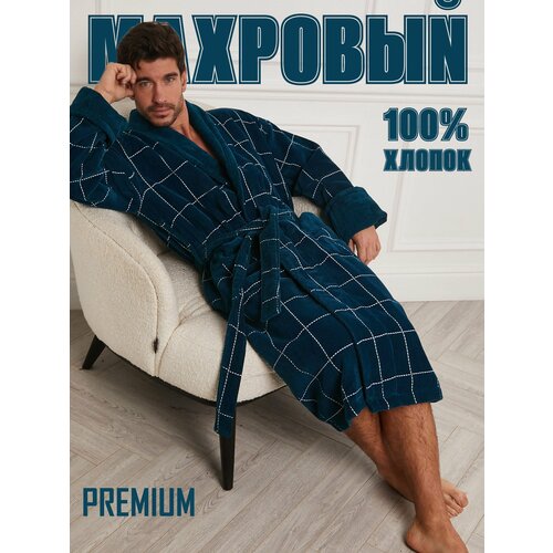 фото Халат polens махровый, размер м (46-48)