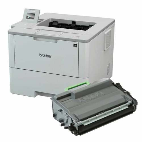 BROTHER HL-L6400DW комплект принтер оригинальный картридж TN-3480 66700₽