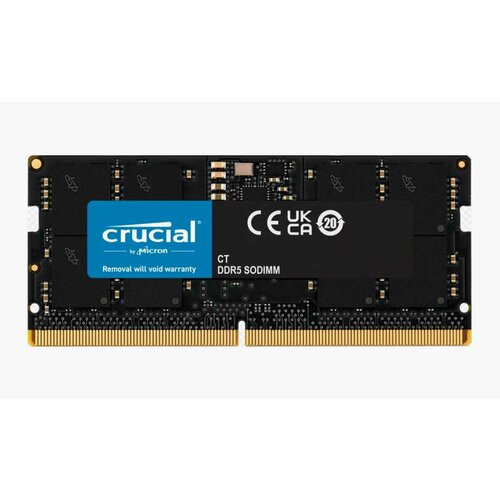 Оперативная память SODIMM 16GB DDR5-4800 Crucial CT16G48C40S5 6500₽
