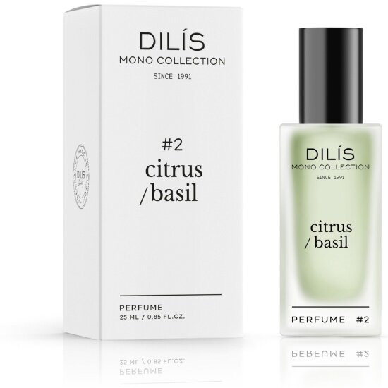 Женские духи Dilis Mono Collection Citrus/Basil 25 мл