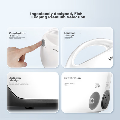 Yuwell Micron-Level Nebulizer for Children, Home And Medical Use, Compression Nebulizer 403T, Air Compression Type