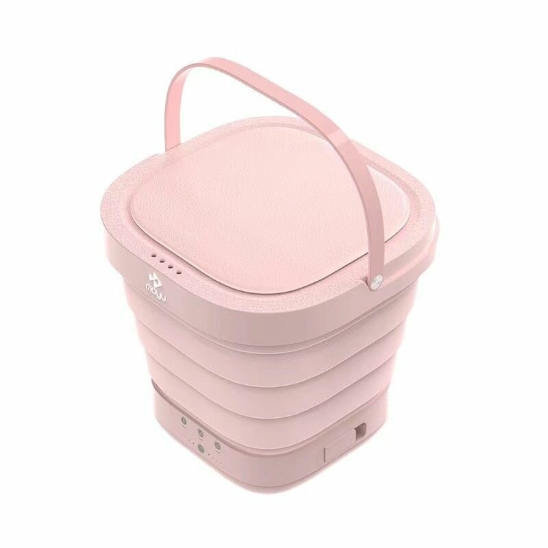 Мини стиральная машинка Xiaomi MOYU Desktop Mini washing machine 9L XPB08-F1, розовый