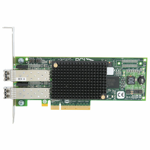 Для EMULEX LPE12002 FC HBA PCle 2.0 8G PCl E двухпортовая плата Fiber Channel HBA-карта