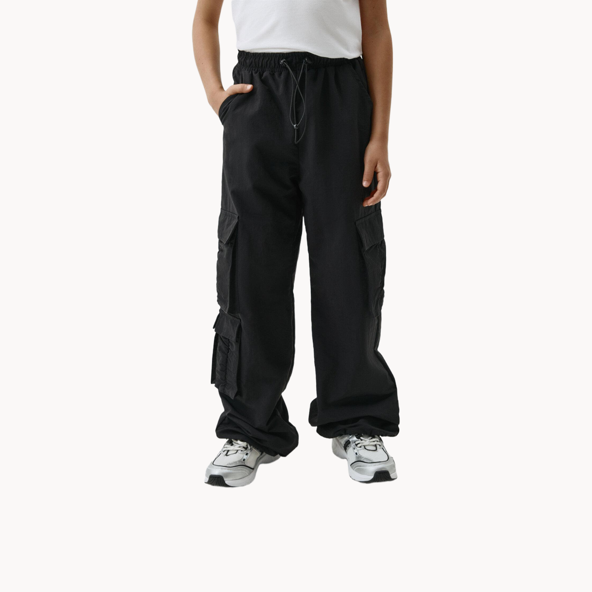 Брюки Sela, размер 140, черный