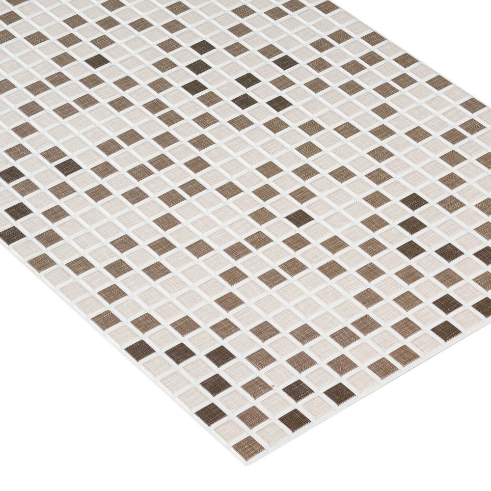 Панель ПВХ 960х480х3 мм цифровая печать Grace светло-бежевая 046 кв. м