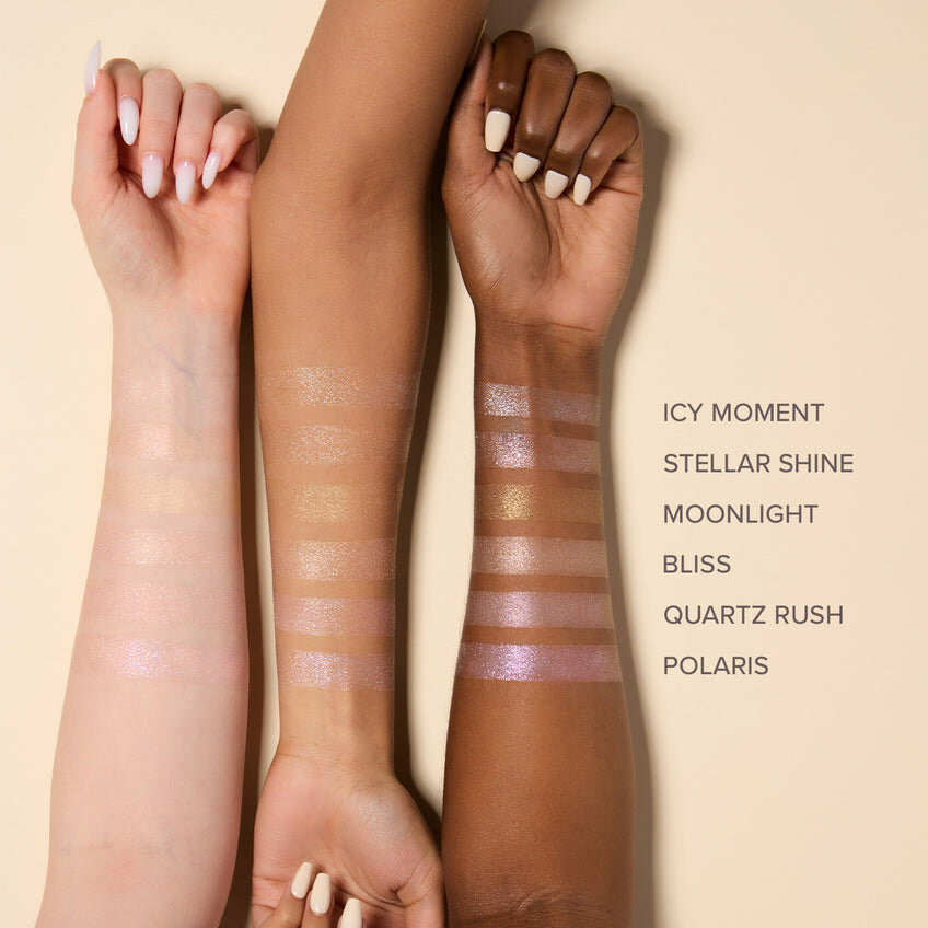 Dear Dahlia Glitz Glow Highlighter — хайлайтер с мерцающими глиттер-перлами - Moonlight — фото 1