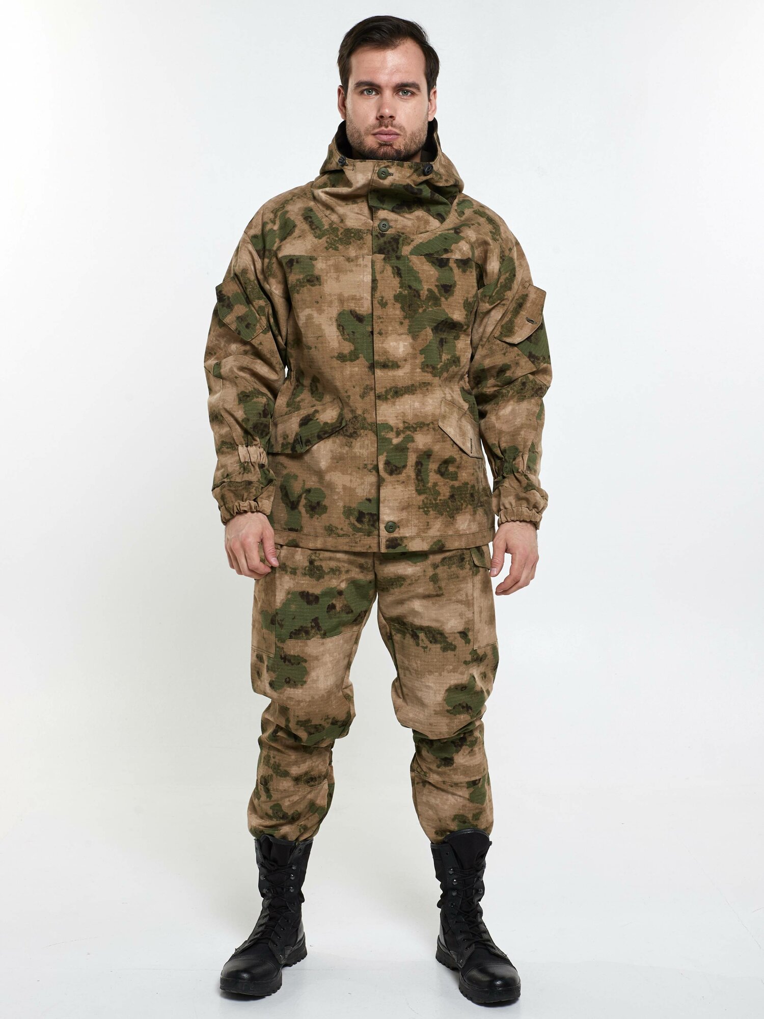 Костюм Горка 3 мох на флисе (48 - 50 / 176 - 182)