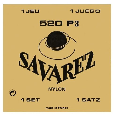 savarez 542 j alliance 2 я струна для классических гитар b 28 сильного натяжения Savarez 520 P3 струны для классической гитары