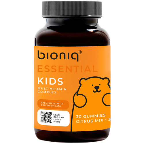 Bioniq Essential Kids multivitamin complex капс., 30 шт.