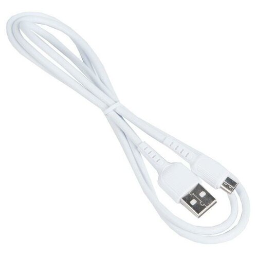 Кабель USB Borofone BX16 для Micro USB, 2.0A, длина 1м, белый