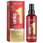 Revlon Uniq One Несмываемая маска-спрей для волос All in one Hair Treatment, 150 мл - изображение