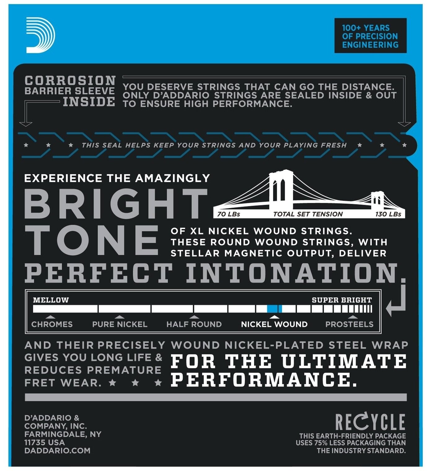 Струны для электрогитары D'Addario - фото №14