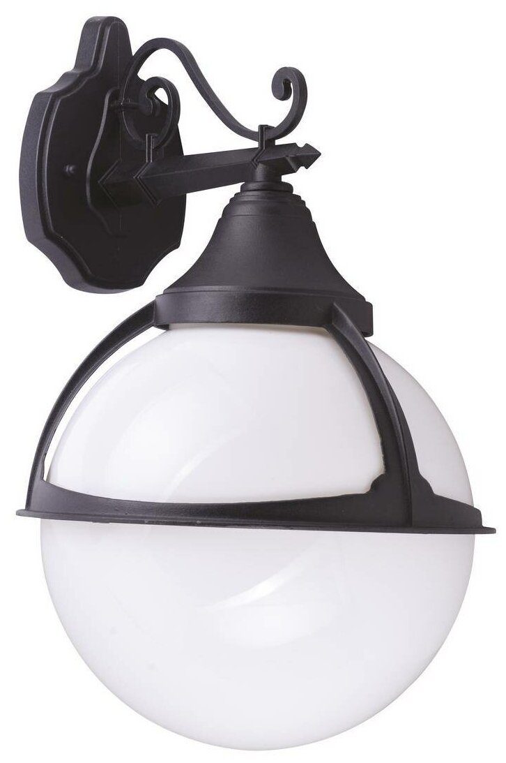 Уличный настенный светильник Arte Lamp Monaco A1492AL-1BK