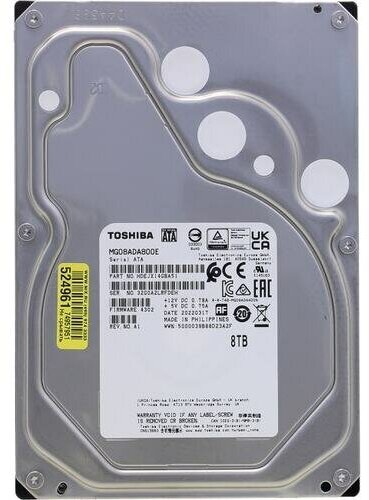 Жесткий диск Toshiba MG08ADA800E