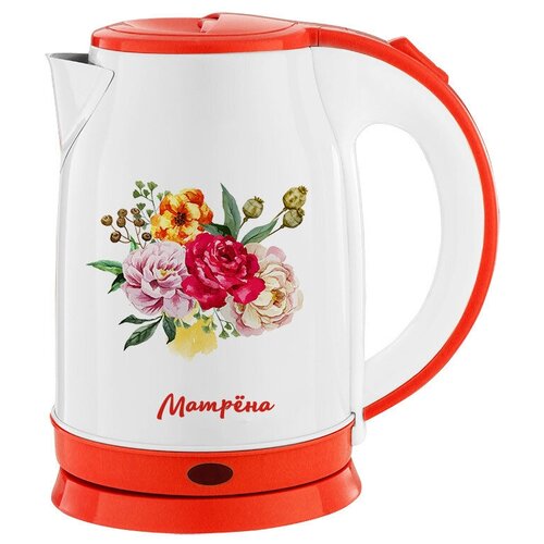 Чайник электрический матрёна MA-120, цветы