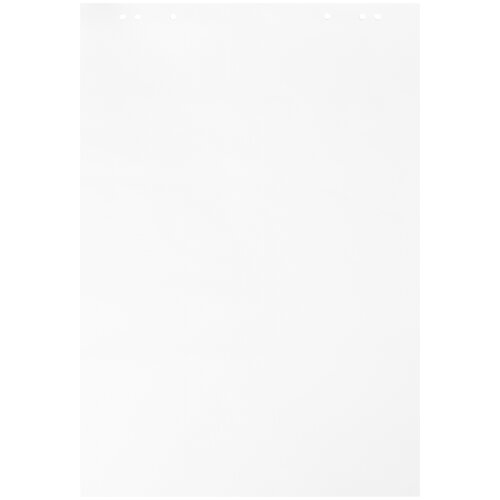 Бумага для флипчартов Комус белый, 67, 5*98 см, 20 листов, 80 гр