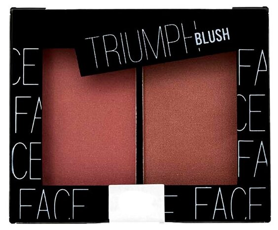 TF cosmetics / ТФ Косметикс Румяна для лица сухие двухцветные Blush для любого типа кожи 96 розово-бежевые в футляре 11.5г / декоративная косметика - фотография № 2