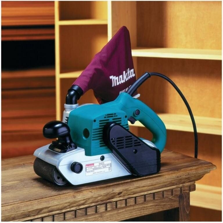 Ленточная шлифмашина Makita 9403, 1200 Вт - фотография № 10