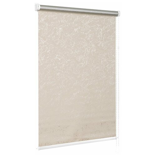 фото Рулонная штора с направляющими струнами sola венеция термо-блэкаут кремовый, ширина 115 см