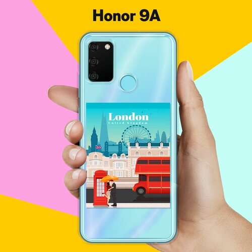 Силиконовый чехол London на Honor 9A силиконовый чехол на honor 9a хонор 9а с 3d принтом beatles stickers прозрачный