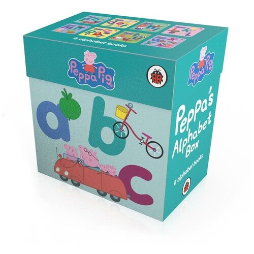Peppa's Alphabet Box (8-board book set) (количество томов: 8). Peppa Pig peppa pig peppa loves christmas