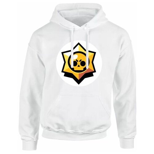 фото Толстовка бравл старс, brawl stars №5 с черепом, 42 размер mewni-shop