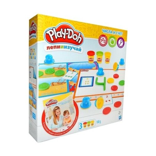 Масса для лепки Play-Doh Лепи и изучай/Цифры и счет