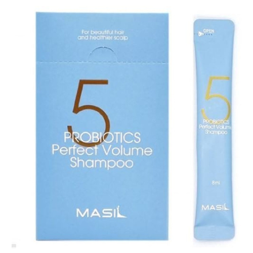 Шампунь для объема и лёгкости прически Masil 5 Probiotics Perfect Volume Shampoo 20 шт по 8 мл